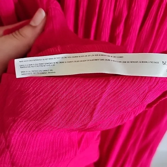 π FREE PEOPLE Santa Maria Maxi XL Love Potion bright pink - Picture 16 of 16